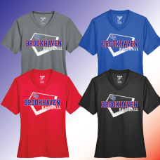 Brookhaven Baseball Ladies Tech Tee
